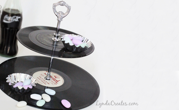 Upcycled Vinyl Record Tiered Display –&nbsp;Flashback