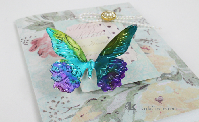 Embossed Rinea Foil&nbsp;Butterflies