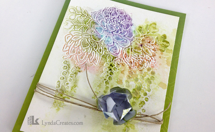 Faux-Watercolor Tutorial Using Distress&nbsp;Inks