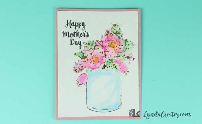 Mother’s Day Stamped Foil&nbsp;Card