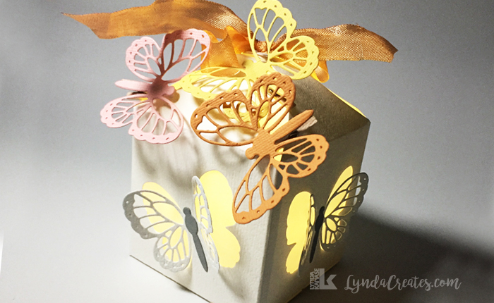 Butterfly Box Tea Light&nbsp;Lantern