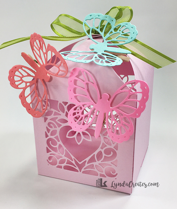 Fustella Sizzix Thinlits Scatola decorata per bomboniere - 663465