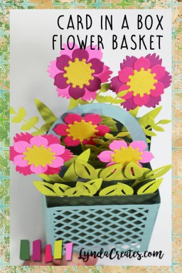 Sizzix Card in a Box Flower Basket pin