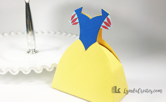 Snow White Dress Favor&nbsp;Box