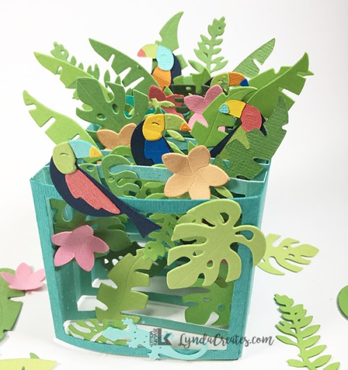 Tropicool Vibes Box Card