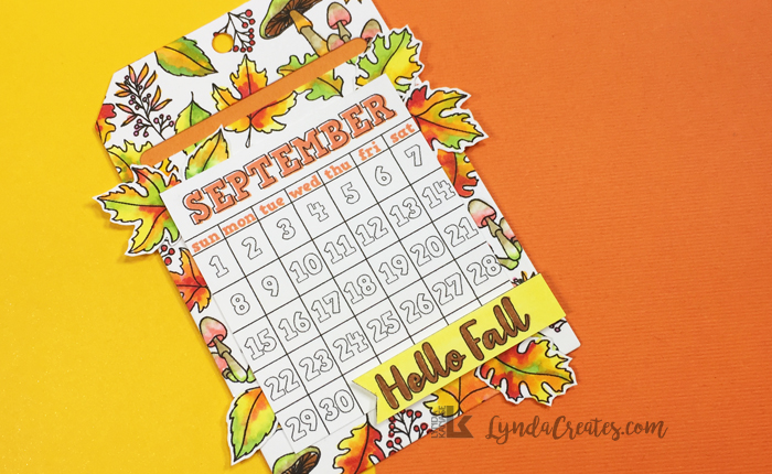 September Pocket Tag Free&nbsp;Art