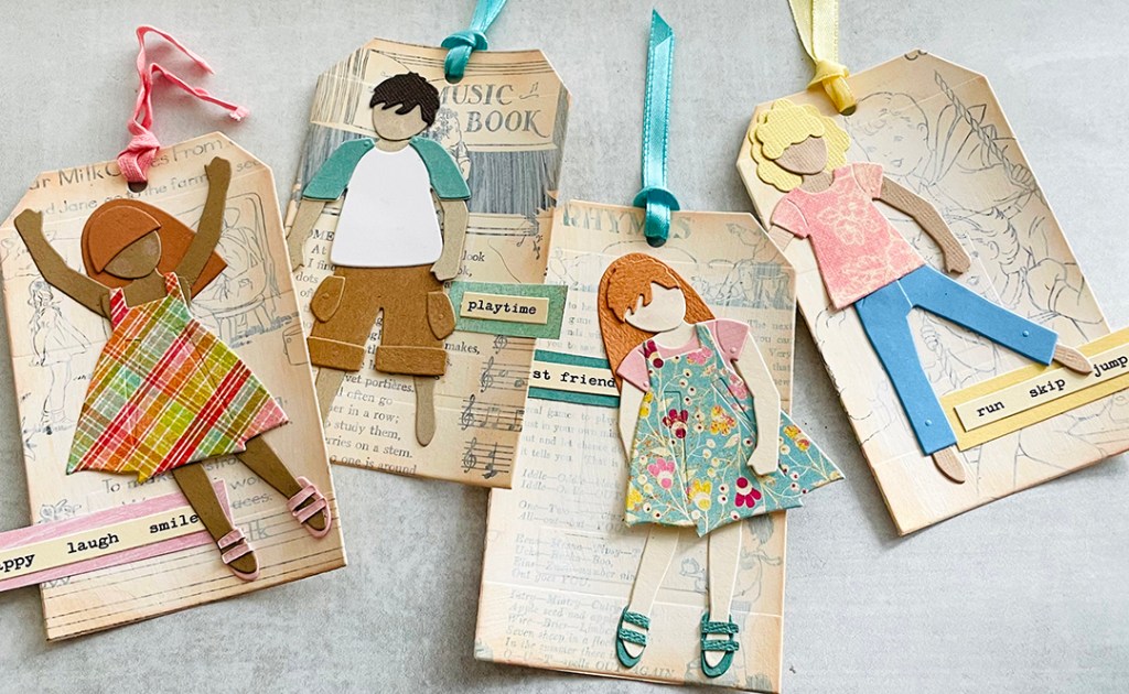 More Ways to pose these charming Paper Cut&nbsp;Characters