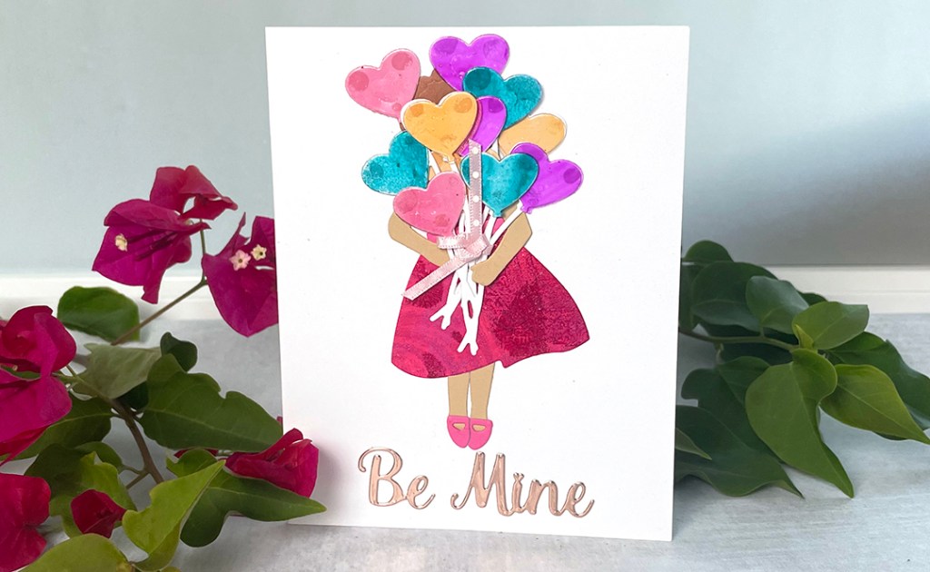 Pretty Party Princess with&nbsp;Balloons