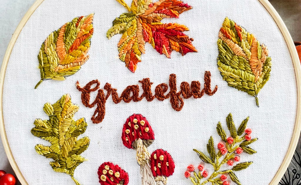 Creative Stamp and Embroidery Techniques for Autumn&nbsp;Crafts