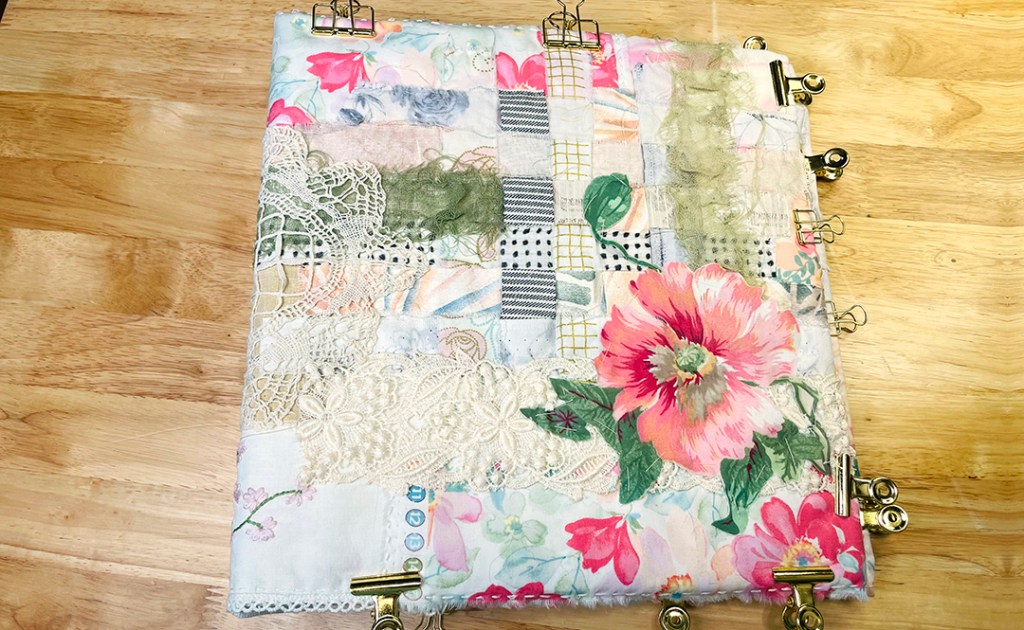 Preparing the Slow Stitch Notebook Cover, Part&nbsp;2