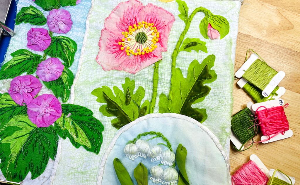 Exploring Random Acts of Stitching Flowers: Stitch Notebook Part&nbsp;8