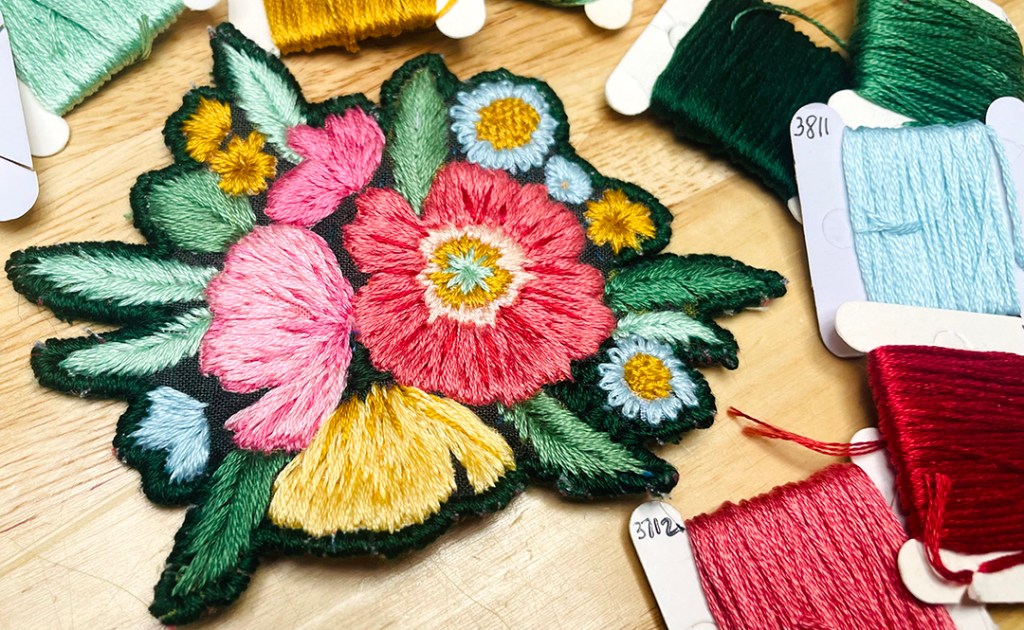 Faster and Easier hand-embroidery patch&nbsp;technique