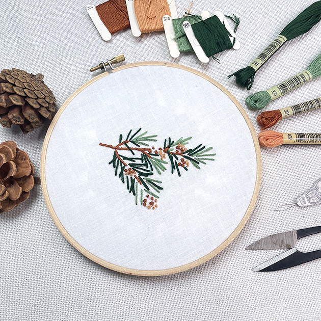 Step-by-Step Beginner Embroidery: How to Transfer an Image, Stitch and Finish + Free Design&nbsp;Download